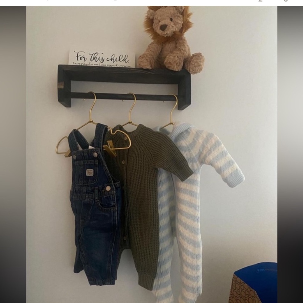Like new Rustic Wooden handmade decorative shelf from Etsy